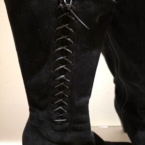 Presaro Shakira Side Lace Suede Boot